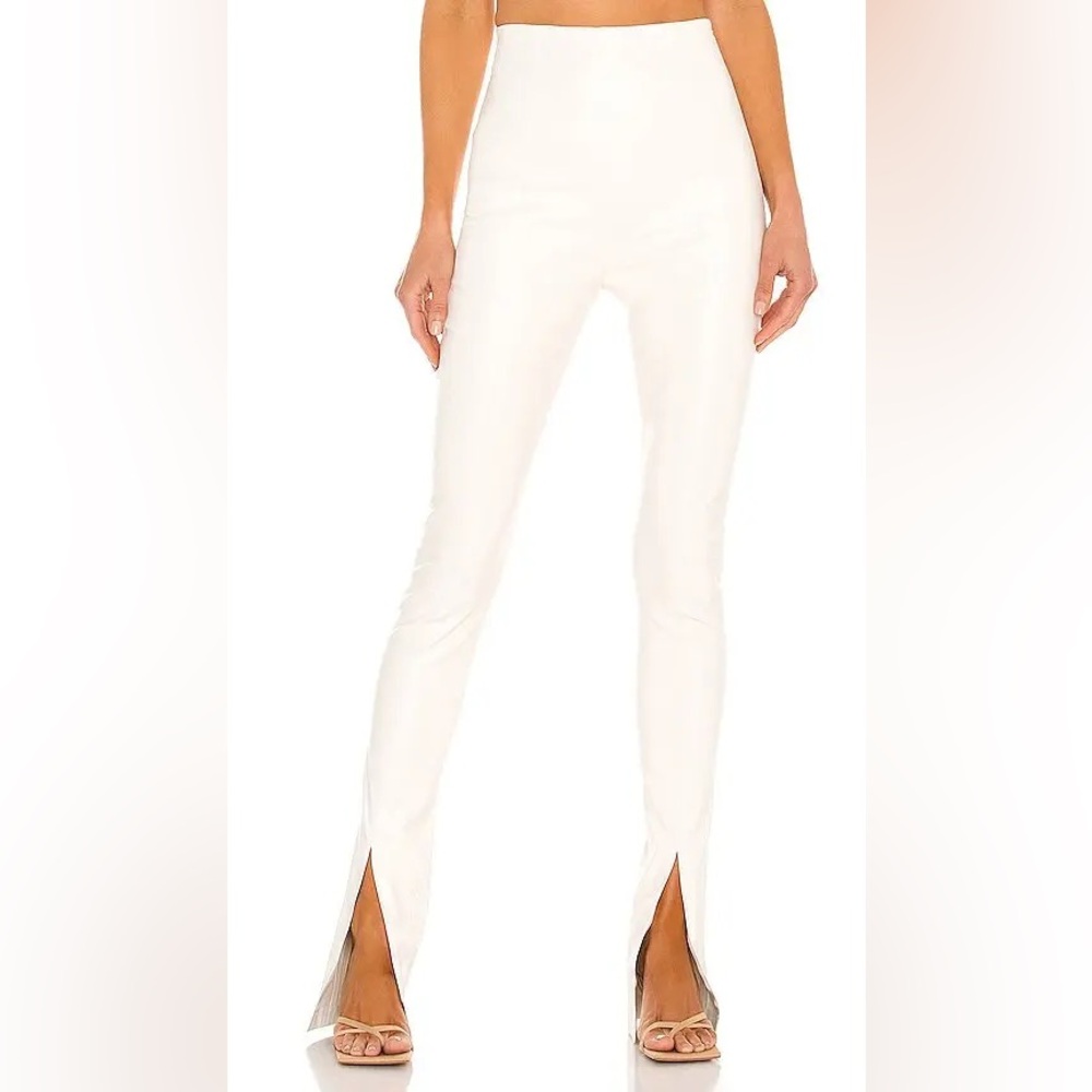 Amanda uprichard faux leather pants xs